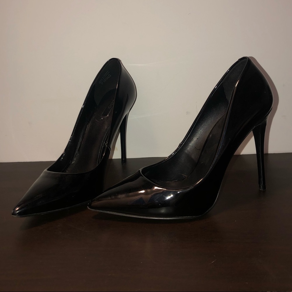 Black heels